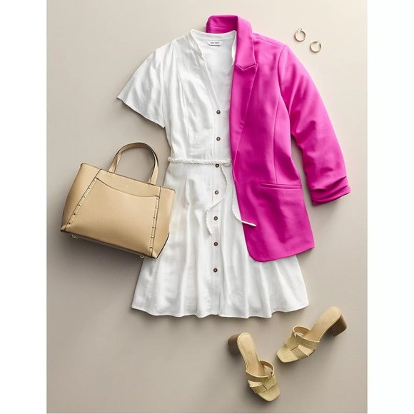 NWT Nine West Fuchsia Blazer - Picture 7 of 7